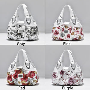 Flower Print Luxury Handbag