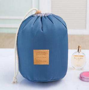 Waterproof Barrel Cosmetic Bag